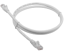 Патч-корд Патч-корд LANMASTER LSZH UTP кат.6, 1.0 м, белый