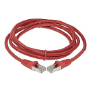 Кабель ACD Патч-корд ACD-LPS6AZ-30C |ACD-LPS6AZ-30C| Cat6a SSTP 26AWG 4Pair, CU, LSZH, Вишневый, 3м