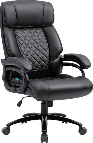 Офисное кресло ZURICH BLACK PU 64327 DEFENDER