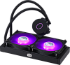 Система охлаждения/ Cooler Master MasterLiquid ML240L V2 RGB (210W, 240mm, RGB, fans: 2x120mm/62CFM/27dBa/1800rpm, 1700/1200/115X/2066/2011-V3/2011