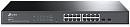 Коммутатор/ Jetstream 16-port gigabit smart switch with 2-gigabit uplink ports EUplug