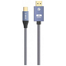 KS-is KS-536PB Кабель адаптер двунаправленный USB-C M DisplayPort 1.4 M, 1.8м премиум