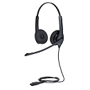 Проводная гарнитура Jabra BIZ 1500 Duo QD EMEA (PN: 1519-0154)