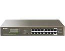 "TEG1116P-16-150W — это неуправляемый PoE-коммутатор, разработанный компанией Tenda. Устройство соответствует стандартам IEEE 802.3af и IEEE 802.3at,