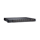 16-портовый преобразователь RS-232/422/485 (с выходом IRIG-B) в Ethernet cо встроенным Ethernet-коммутатором (2 порта 10/100BaseT(X) - RJ45), питание