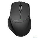 Мышь Rapoo MT550 черный оптическая (1600dpi) беспроводная BT/Radio USB [17745]