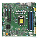 Supermicro MBD-X11SCL-F-B OEM {1xLGA 1151, Intel C242, 4xDDR4, 2x1GbE LAN, 6xSATA3 (6Gbps) RAID 0,1,5,10, 6xUSB 2.0 + 5xUSB 3.1, 1xVGA, 2 COM, 1xPCI-E