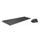 Клавиатура + мышь Rapoo 9800M DARK GREY клав:серый мышь:серый USB беспроводная Bluetooth/Радио slim [14523]