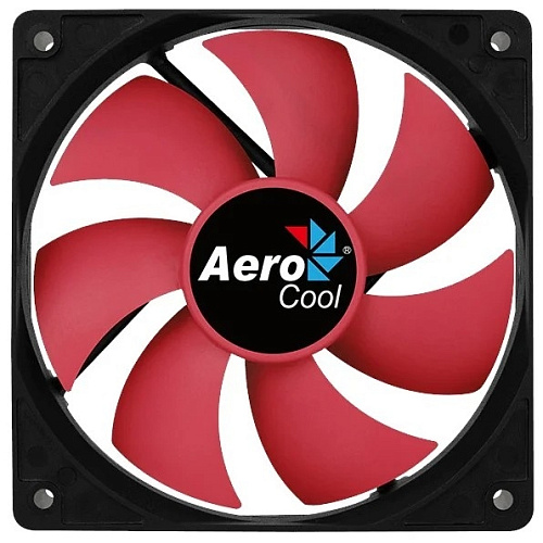 Fan Aerocool Force 12 / 120mm/ 3pin+4pin/ Red blade
