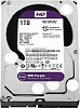 Жесткий диск WD Western Digital HDD SATA-III 1000Gb Purple WD10PURZ, IntelliPower, 64MB buffer (DV&NVR), 1 year