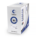 кабель Cabeus UTP-4P-Cat.6-SOLID-LSZH-GY Кабель витая пара UTP (U/UTP), категория 6, 4 пары (23 AWG), одножильный, LSZH нг(А)-HF, серый (305 м)