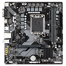 Материнская плата GIGABYTE B760M H DDR4, LGA1700, B760, 2*DDR4, 4*SATA, 2*M.2, 4*USB 3.2, 2*USB 2.0, 1*PCIx16, 2*PCIx1, D-Sub+HDMI, mATX