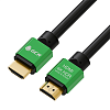 Кабель Greenconnect GCR HDMI 2.0, 0.5m , AL корпус зеленый, HDR 4:2:2, Ultra HD, 4K 60 fps 60Hz/5K*30Hz, 3D, AUDIO, 18.0 Гбит/с, 28/28 AWG, 3 X экран (HM461)