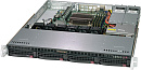 Серверная платформа SUPERMICRO SERVER SYS-5019C-MR (X11SCM-F, 813MFTQC-R407CB) (LGA 1151, E-2100/E-2200, Intel® C246 chipset, 4 Hot-swap 3.5" SATA3,