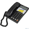 Panasonic KX-TS2365RUB (черный) {16-зн ЖКД, однокноп.набор 20 ном., автодозвон, спикерфон }