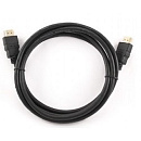 Кабель HDMI Gembird/Cablexpert, 0.5м, v1.4, 19M/19M, черный, позол.разъемы, экран (CC-HDMI4-0.5M)