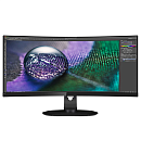 34" Philips 349P7FUBEB изогнутый*1800 3440x1440 100Гц VA W-LED 21:9 4ms(GtG) HDMI DP USB-C(PD до 65 Вт) 3*USB3.0 100M:1 3000:1 178/178 300cd Tilt HAS