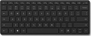 Клавиатура Microsoft Designer Compact Keyboard черный USB беспроводная BT slim