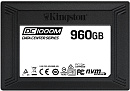 Накопитель KINGSTON Твердотельный 960GB DC1000M U.2 NVMe R/W 3100/1330MB/s IOPs 400 000/125 000, 1681 TBW, DWPD 1 (5 лет)