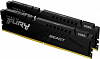 Память DDR5 2x32GB 5600MHz Kingston KF556C36BBEK2-64 Fury Beast Black RTL Gaming PC5-44800 CL36 DIMM 288-pin 1.25В single rank с радиатором Ret