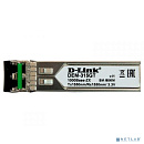 D-Link 315GT/A1A SFP-трансивер с 1 портом 1000Base-ZX для одномодового оптического кабеля (до 80 км, разъем Duplex LC)