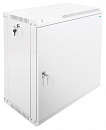 Шкаф коммутационный ЦМО ШРН-ЭКОНОМ (ШРН-Э-12.350.1) настенный 12U 600x350мм пер.дв.металл направл.под закл.гайки 85кг серый 300мм 15.39кг 180град. 608