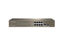 Коммутатор IP-Com G5310P-8-150W (L3) 8x1Гбит/с 1xКомбо(1000BASE-T/SFP) 1SFP 8PoE 130W управляемый