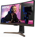 Монитор Benq 37.5" EW3880R черный IPS LED 21:9 HDMI M/M матовая HAS Pivot 300cd 178гр/178гр 3840x1600 DisplayPort UWQHD USB 13кг