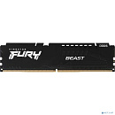 Память оперативная/ Kingston 32GB 6400MT/s DDR5 CL32 DIMM FURY Beast Black XMP