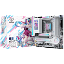 Материнская плата Maxsun MS-iCraft B860M CROSS PRO B860, LGA1851, 4*DDR5, 1*PCIEx16, 1*PCIEx4, 3*M.2, 1*TypeC, 8*USB3.2Gen2, 2*USB3.2Gen1, 3*USB2.0, 4
