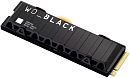 Твердотельный накопитель Western Digital Black SN850X SSD M2.2280 PCIe 4.0 8Tb, 7200MBs/6600MBs, TBW 4800, with heatsink, WDS800T2XHE, 1 year