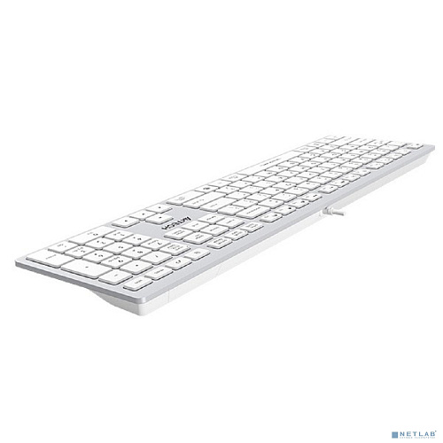 Клавиатура A4Tech Fstyler FX50 белый USB slim Multimedia (FX50 WHITE)