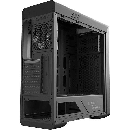 Компьютерный корпус, без блока питания ATX/ Gamemax RockStar 1 ATX case, black, w/o PSU, w/1xUSB3.0+1xUSB2.0, w/1x12cm ARGB GMX-12-CBB rear fan