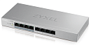 Коммутатор Smart L2 коммутатор PoE+ Zyxel GS1200-8HP v2, 8xGE (4xPoE+), настольный, бесшумный, с поддержкой VLAN, IGMP, QoS и Link Aggregation, бюджет