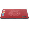 Подставка для ноутбука/ STM Laptop Cooling IP5 Red (15,6", 1x(160x160), 2xUSB, 4 LED backlight, Black plastic+metal mech)