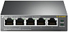 Коммутатор TP-Link TL-SF1005P (L2) 5x100Мбит/с 4PoE 58W неуправляемый