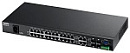 Коммутатор ZYXEL L2 MES3500-24, 24xFE, 4xCombo (SFP/RJ-45), питание AC/DC