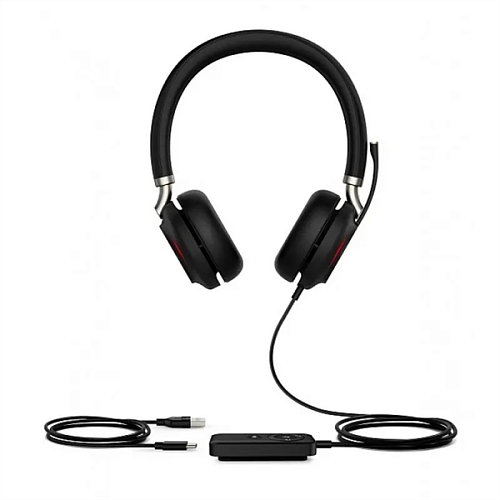 Гарнитура YEALINK UH38 Dual UC-BAT Дуо, гибридная, USB/Bluetooth, HD звук, шумоподавление, LED-индикатор