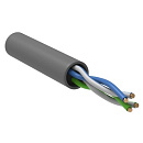 ITK BC1-C5E02-111-305-G Каб. в. п. U/UTP кат. 5E 2 пары PVC 1м сер. GENERICA