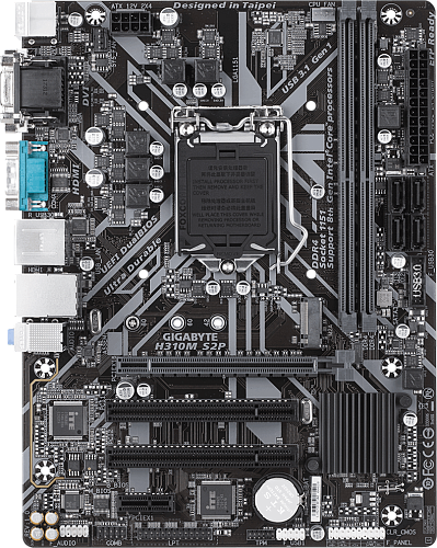 Материнская плата H310M S2P