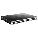 Коммутатор D-Link SMB D-Link DGS-3130-54TS/A1A PROJ Управляемый стекируемый1 3 уровня с 48 портами 10/100/1000Base-T, 2 портами 10GBase-T и 4 портами 10GBase-X S
