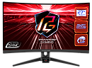 Монитор ASROCK 27" PG27F15RS1A VA 1920X1080 Curved 1500R 1 ms MPRT 300 cd 240 Hz HDR10 DP HDMI*2 Swivel Black