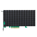 Плата расширения HighPoint SSD7204, PCIe 3.0 x8, Ports: 4x M.2 (2242/2260/2280/22110), Board: Full Height, Full Length, RAID: 0,1,10 ADD IN CARD