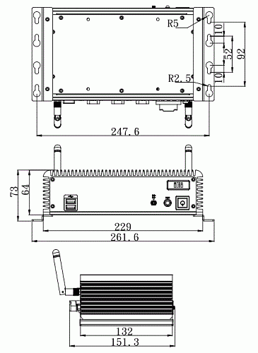 ECW-281B-BTi-J1/2GB