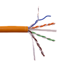 кабель Кабель LANMASTER U/UTP, 4 пары, Кат. 6, с перегородкой, 550Mhz, LSZH, нг(A)-HF, оранжевый, 305 м