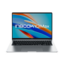 Ноутбук/ Infinix Inbook Y3 MAX_YL613 16"(1920x1200 IPS)/Intel Core i3 1215U(1.2Ghz)/8192Mb/512SSDGb/noDVD/Int:Intel UHD Graphics/BT/WiFi/70WHr/1.65kg