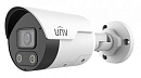 Uniview Видеокамера IP цилиндрическая, 1/2.8" 2 Мп КМОП @ 30 к/с, ColorHunter, ИК-подсветка и подсветка видимого спектра до 30м., EasyStar 0.003 Лк @F