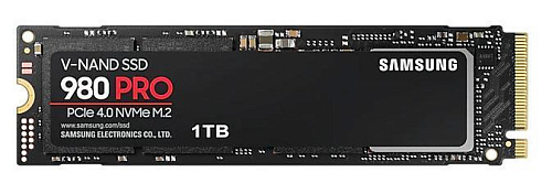 SSD жесткий диск M.2 2280 1TB 980 PRO MZ-V8P1T0BW SAMSUNG