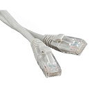 Hyperline PC-LPM-UTP-RJ45-REV-RJ45-C5e-0.5M-LSZH-GY Реверсивный Патч-корд U/­UTP, Cat.5e, LSZH, 0.5 м, серый