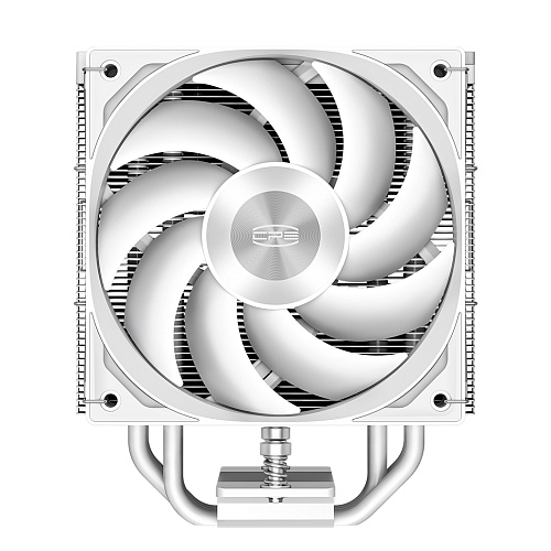 Кулер для процессора/ PCCooler RZ400 V2 WH (230W, 4-pin PWM, 155mm, Al/Cu, 4x6mm, 1x120mm, 86.73CFM, 32dBA, 2200RPM, S: 1851/1700/1200/115X, AM5/AM4,